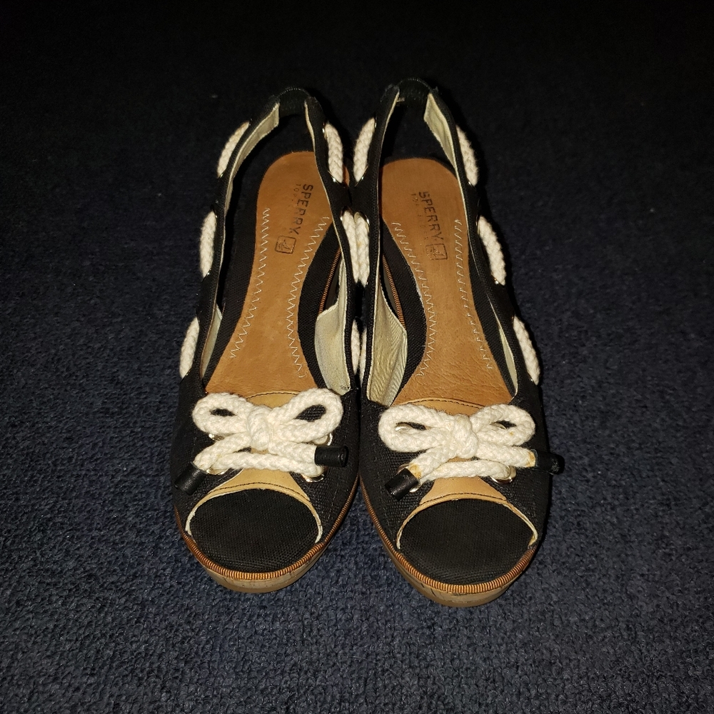 BRANDNEW Sperry Top-Sider Southport Wedge Sandals